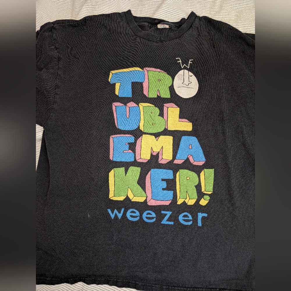 Troublemaker Weezer Band tee